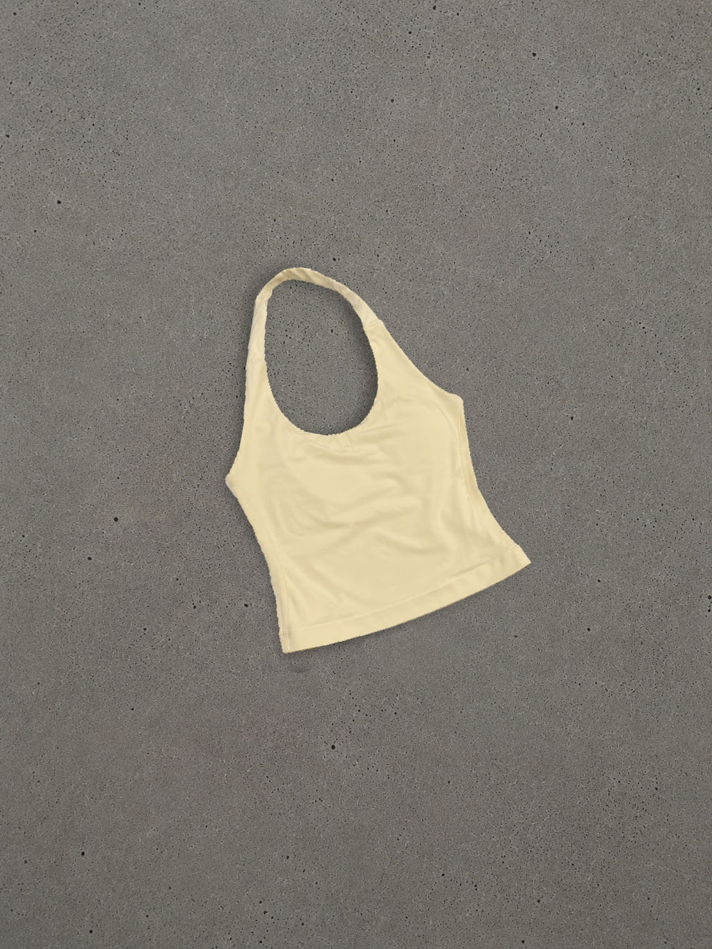 VELOXX Sculpt halter tank BUTTER YELLOW
